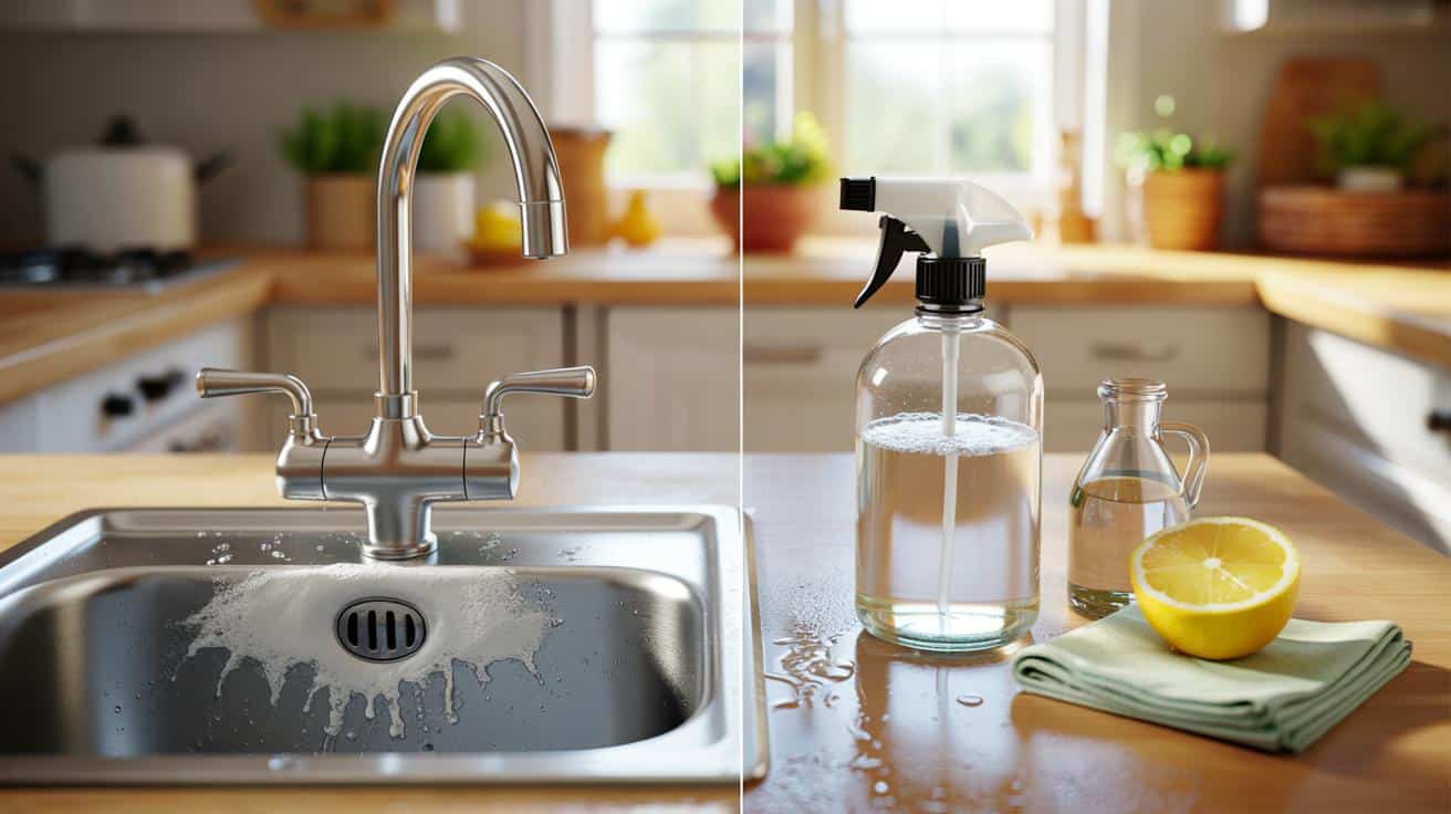 Babcin sposób na kamień: ta prosta mieszanka czyści zlew bez szorowania