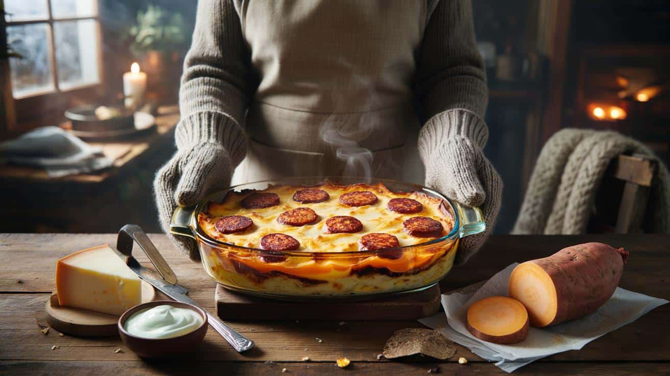 Babcin trik na zimowy wieczór: błyskawiczny zapiekany obiad z 4 składników