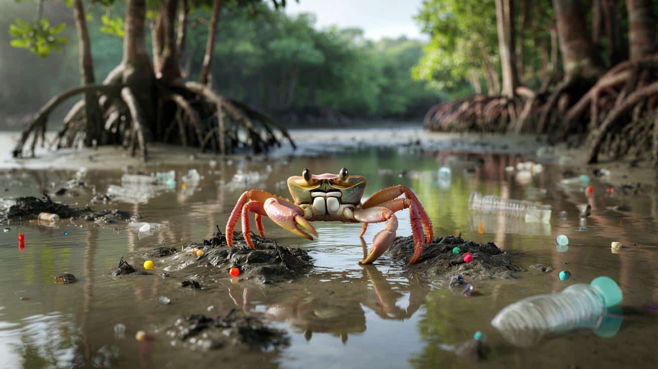 Badanie: kraby zamieniają mikroplastik w nanopył, który trafia na nasze talerze