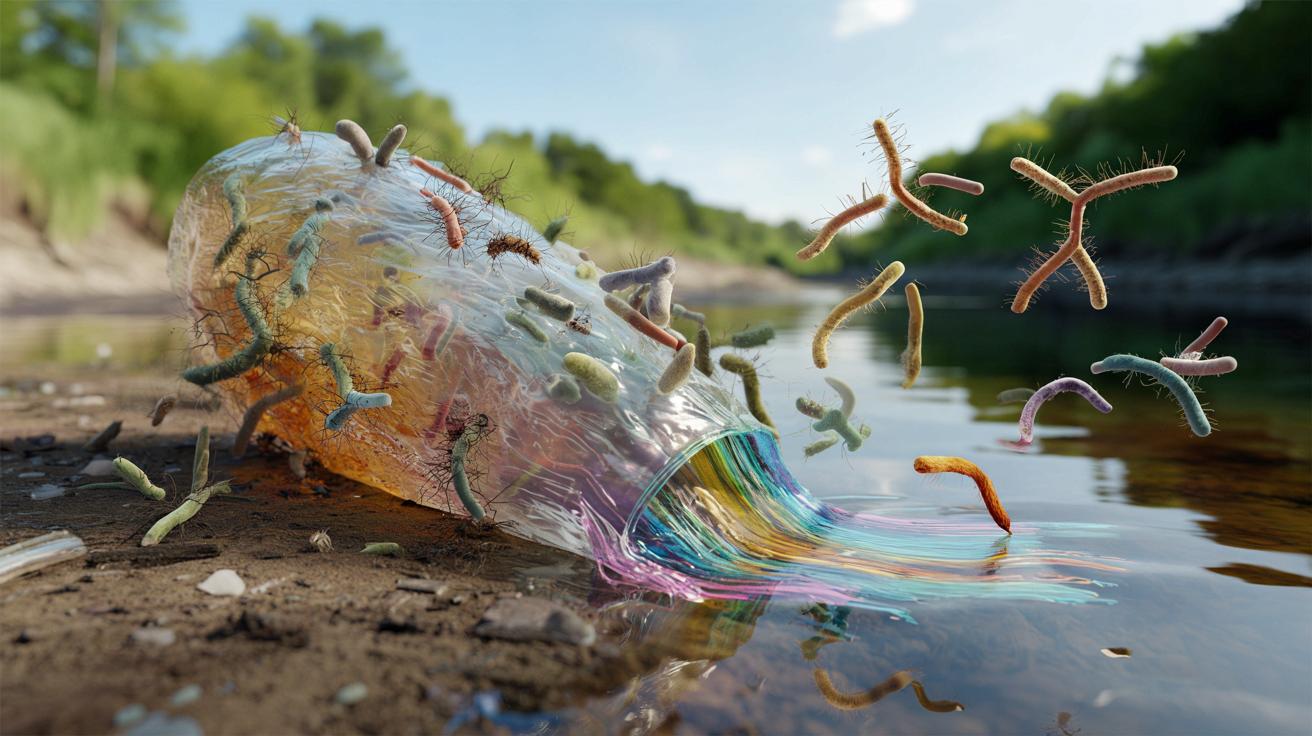 Bakterie, które „zjadają” plastik wspólnie. Przełom w walce z toksycznymi dodatkami