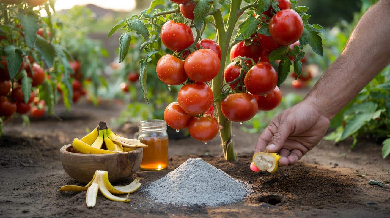 Banany i popiół z kominka: tani trik na pomidory jak z reklamy