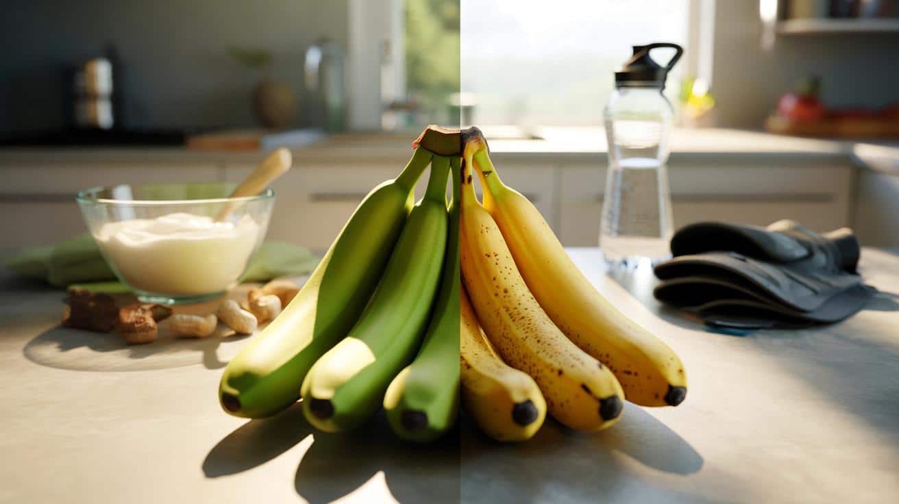 Banany zielone czy żółte? Jak kolor wpływa na cukier i energię