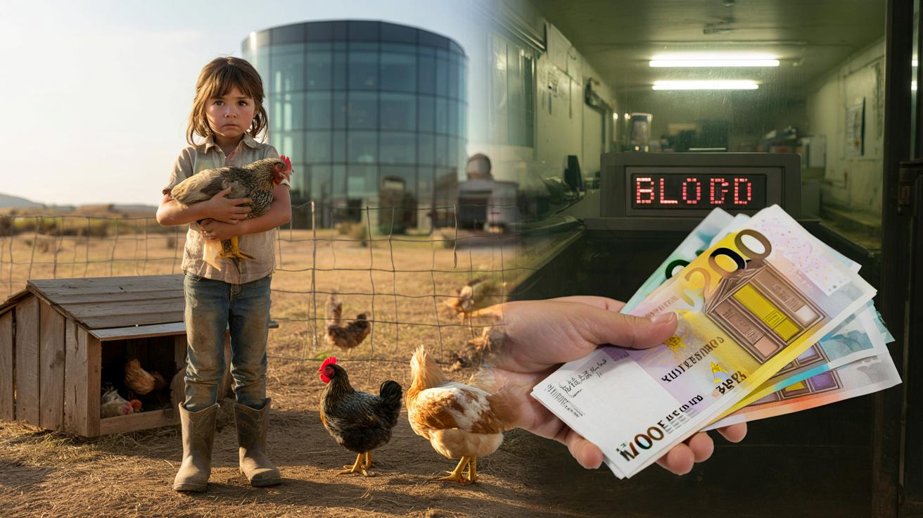 Bankowy absurd: 10‑latka sprzedała kury za 1900 euro, a konto zablokowane