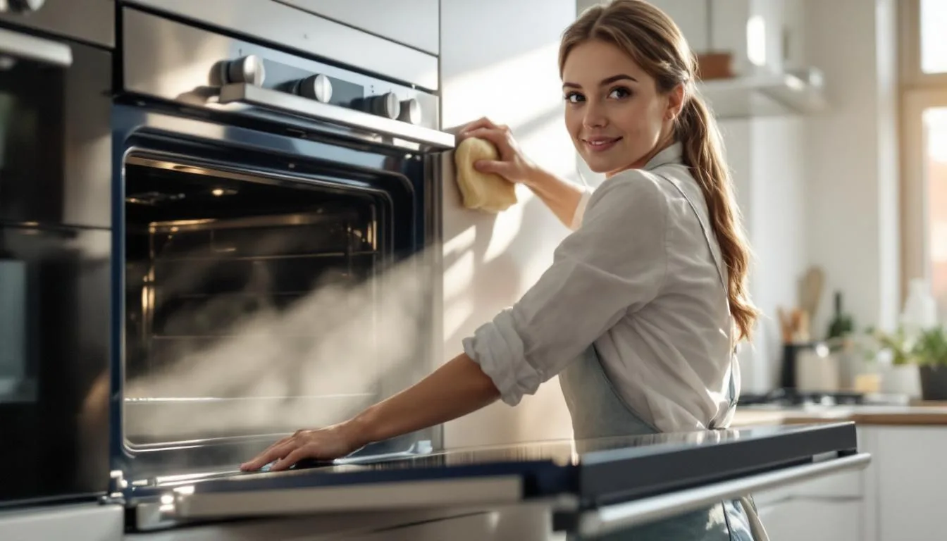 Bez chemii i tylko 5 minut, ten trik idealnie czyści piekarnik