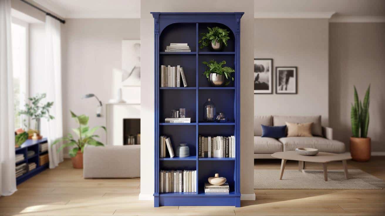 Nowa odsłona kultowej biblioteczki IKEA BILLY w kobalcie podbija wnętrza