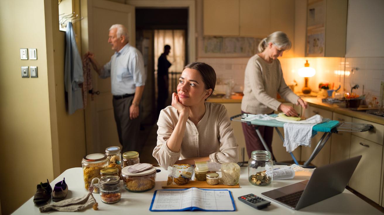 Dopiero po latach zrozumiała, że „bieda” w domu była sprytem ekonomicznym