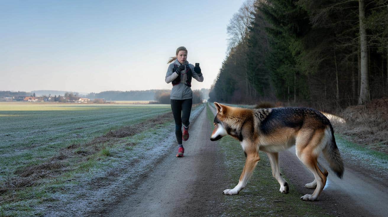 Biegaczka myślała, że widzi psa. Zdjęcie odsłoniło coś znacznie groźniejszego