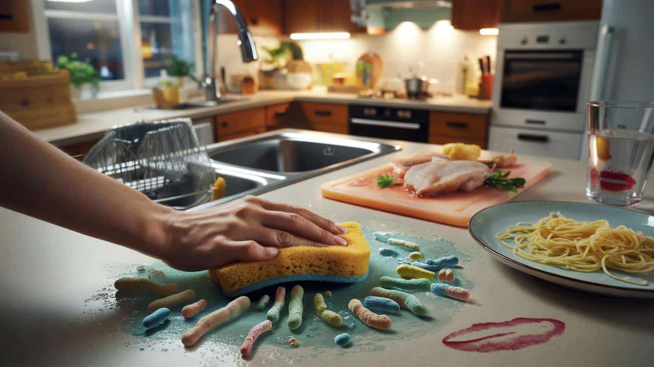 Błąd przy sprzątaniu kuchni który sprawia że bakterie namnażają się szybciej