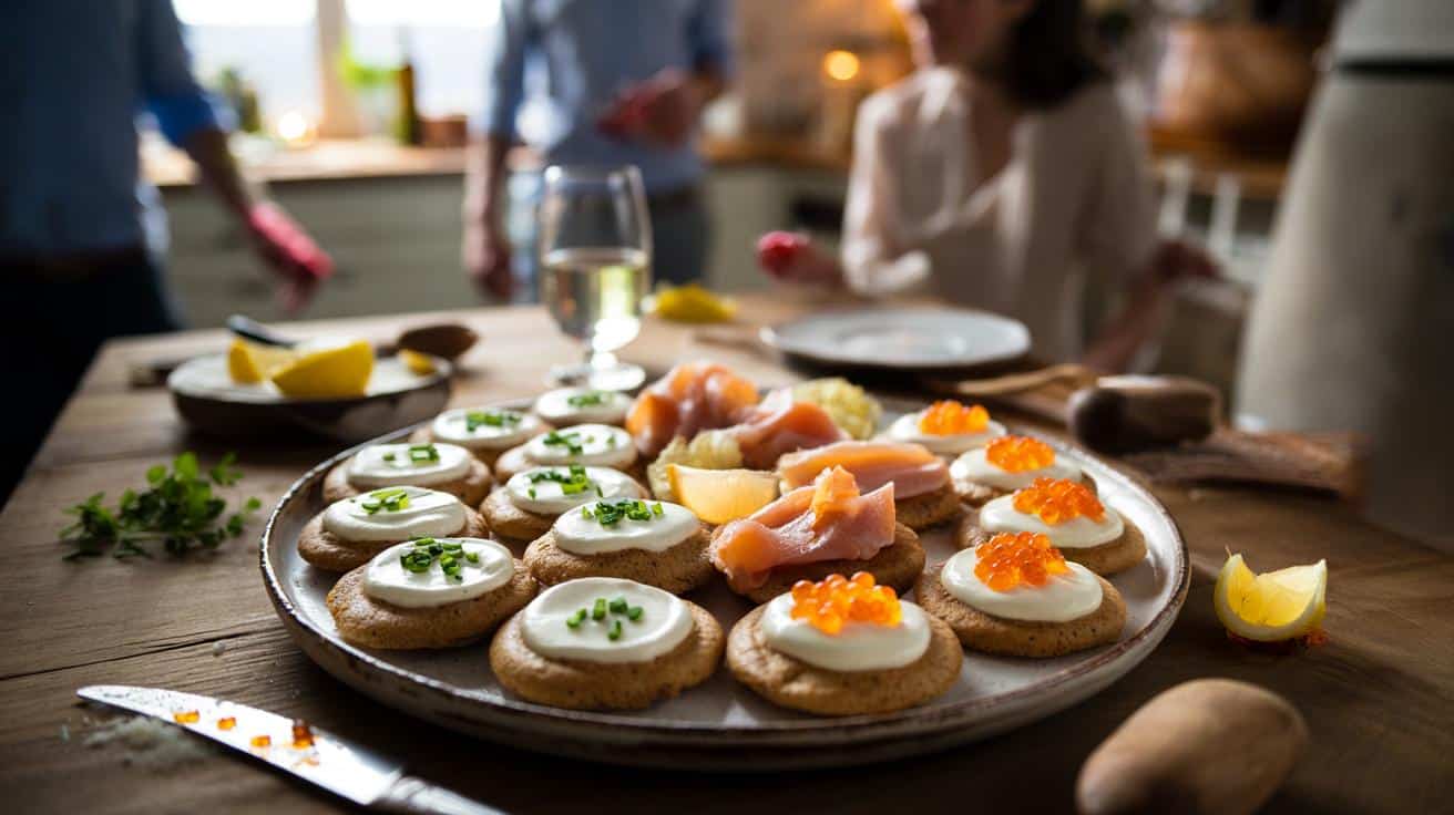 Goście pytają, z jakiej knajpy je przywiozłaś. A to tylko domowe bliny z mąki gryczanej