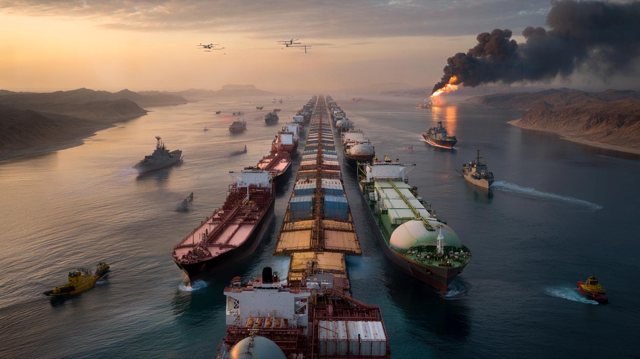 Blokada cieśniny Ormuz uderza w Europę nierówno. Kto ryzykuje najwięcej?