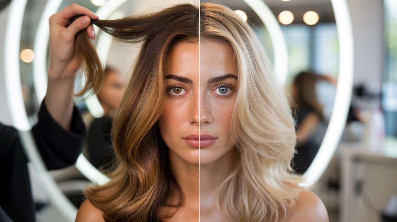 Brunetka u fryzjera? Ten modny blond może cię brutalnie postarzyć