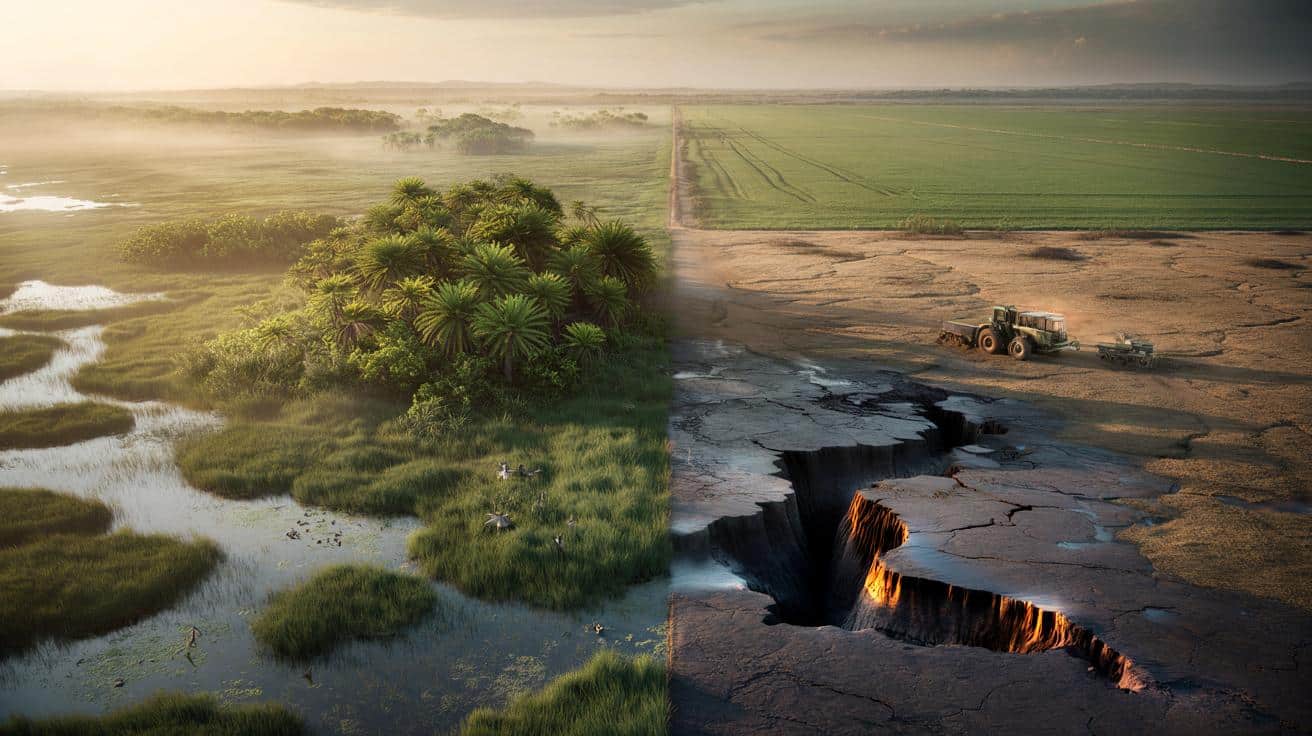 Brazylijskie bagna cenniejsze niż lasy Amazonii? Rolnictwo uruchamia tykającą bombę węglową