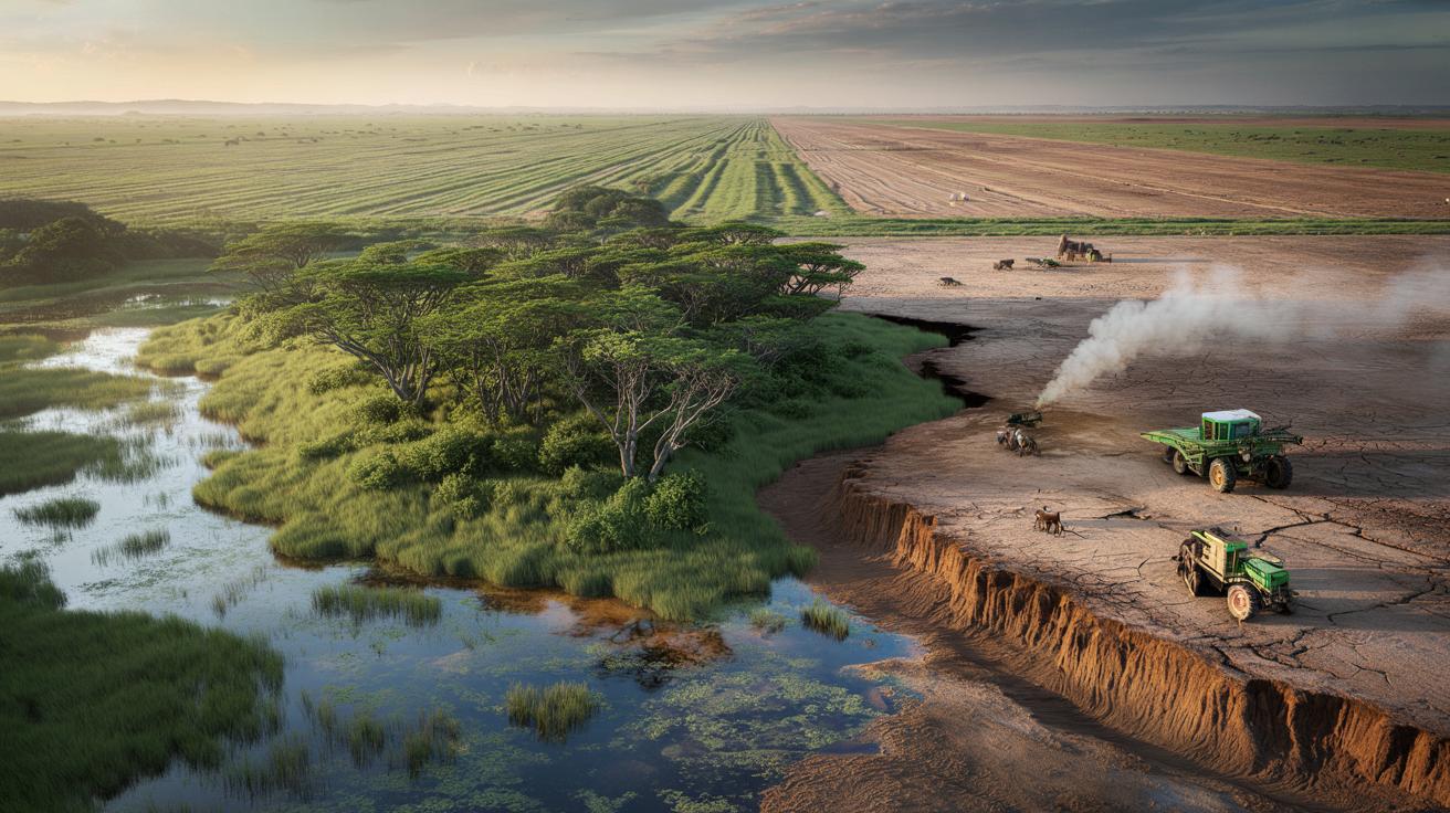 Brazylijskie bagna ukryły gigantyczny magazyn węgla. Rolnictwo go wysusza