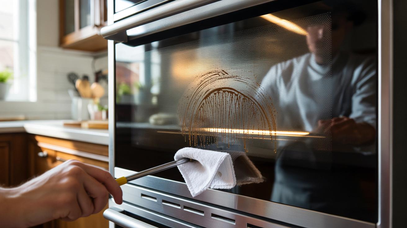 Brud między szybami piekarnika? Trik kucharza, który robi furorę