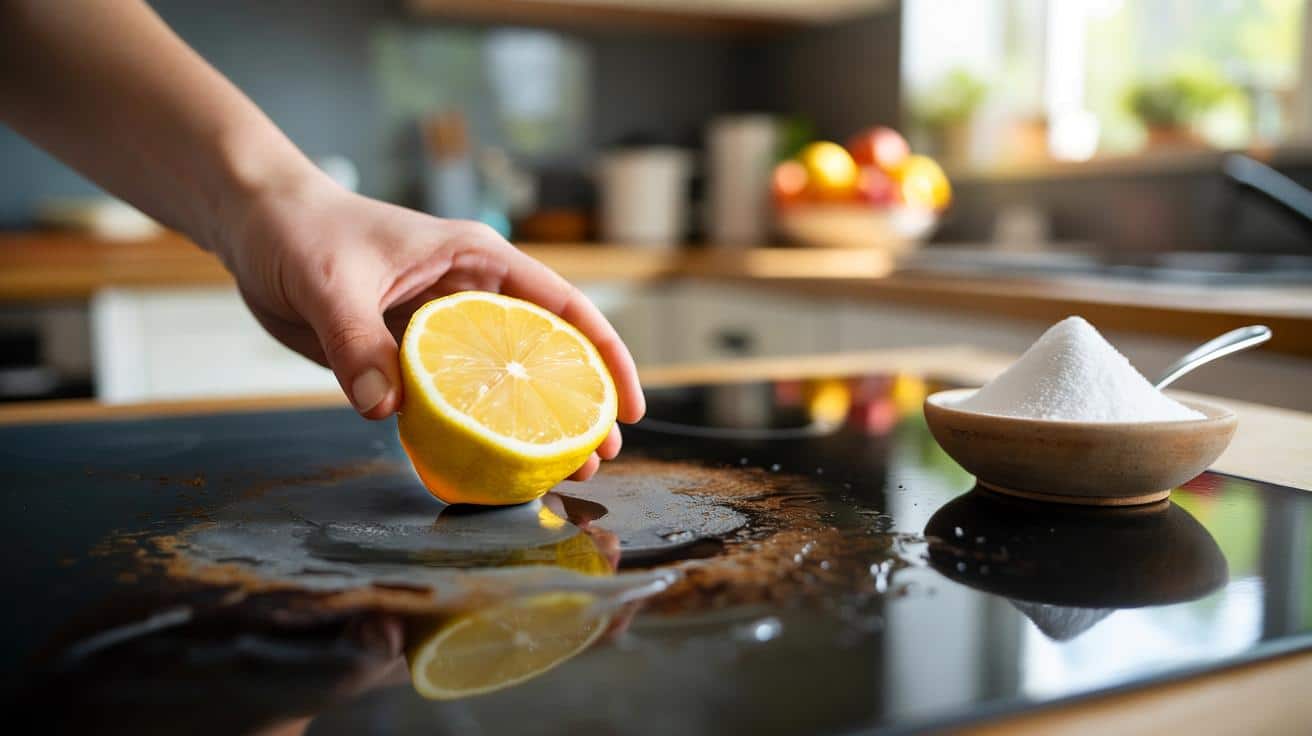 Brudna płyta kuchenna? Ten jeden produkt z kuchni robi cuda