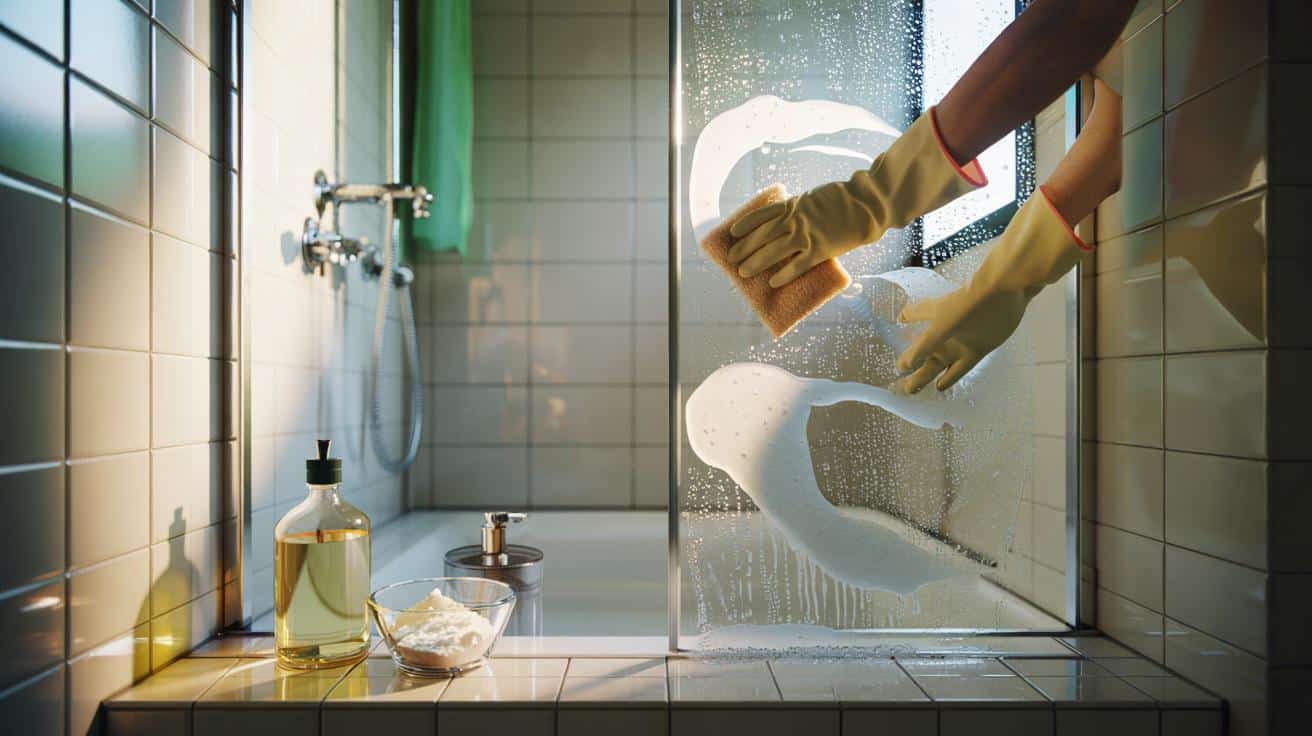 Brudna szyba prysznica pełna kamienia? Te 3 składniki z kuchni robią z nią cuda