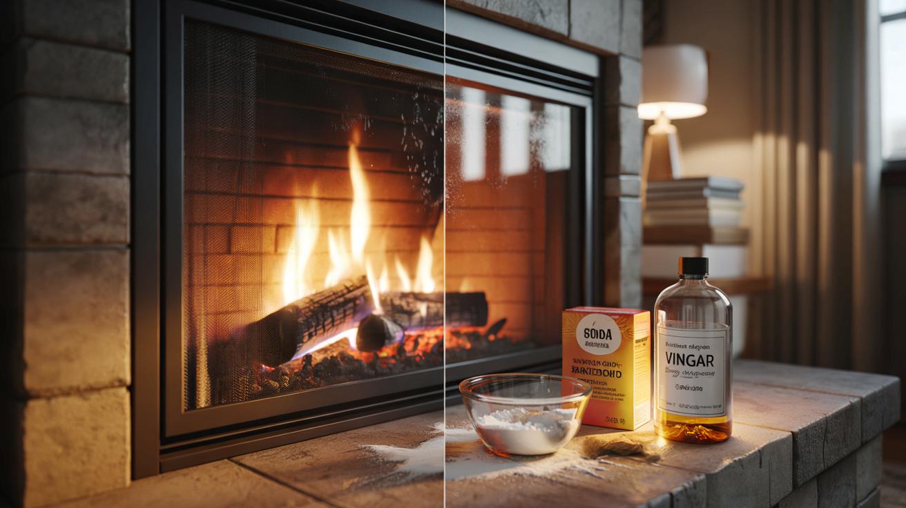 Brudna szyba w kominku? Ten prosty trik wyczyści ją w chwilę