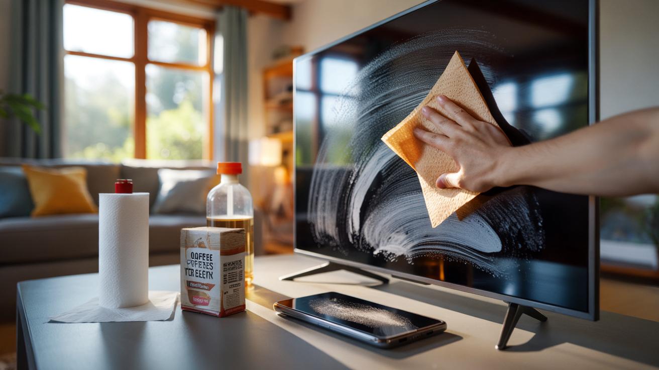 Brudny ekran TV i smartfona? Ten tani trik z kuchni robi robotę lepiej niż drogie płyny