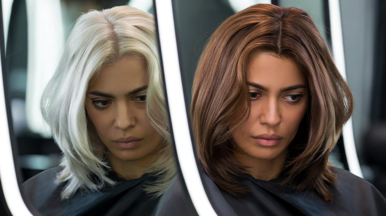 Brunetka u fryzjera: jeden modny kolor, który bezlitośnie postarz(a)