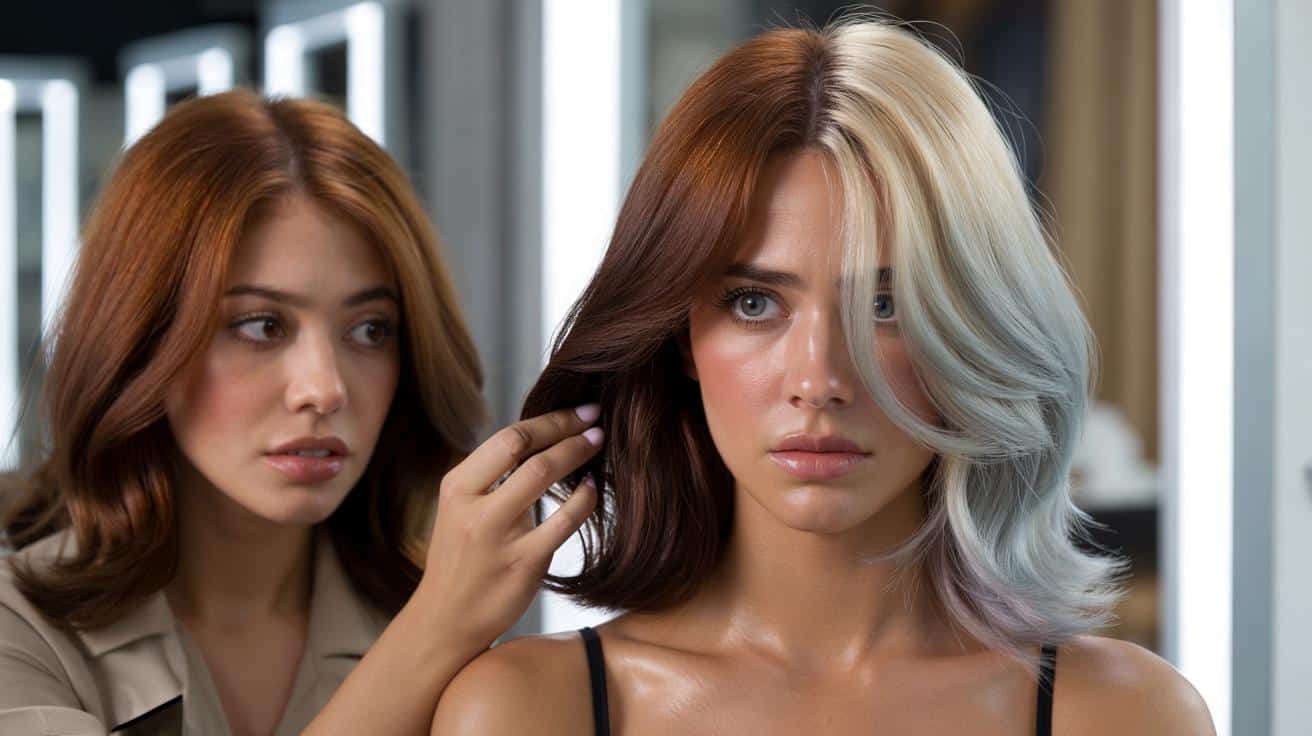 Brunetka u fryzjera: ten modny blond naprawdę może ci zaszkodzić