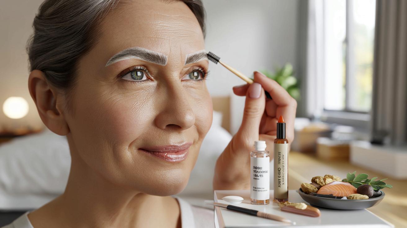 Po 50. urodzinach brwi rzedną? Te 3 proste triki odmładzają spojrzenie