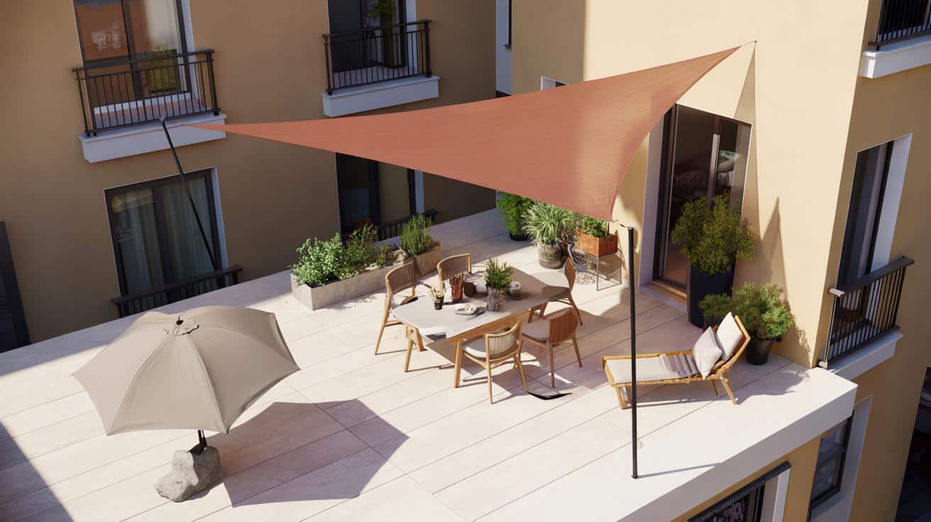 Brzydki stojak od parasola? Ten sprytny patent uwalnia całą tarasę