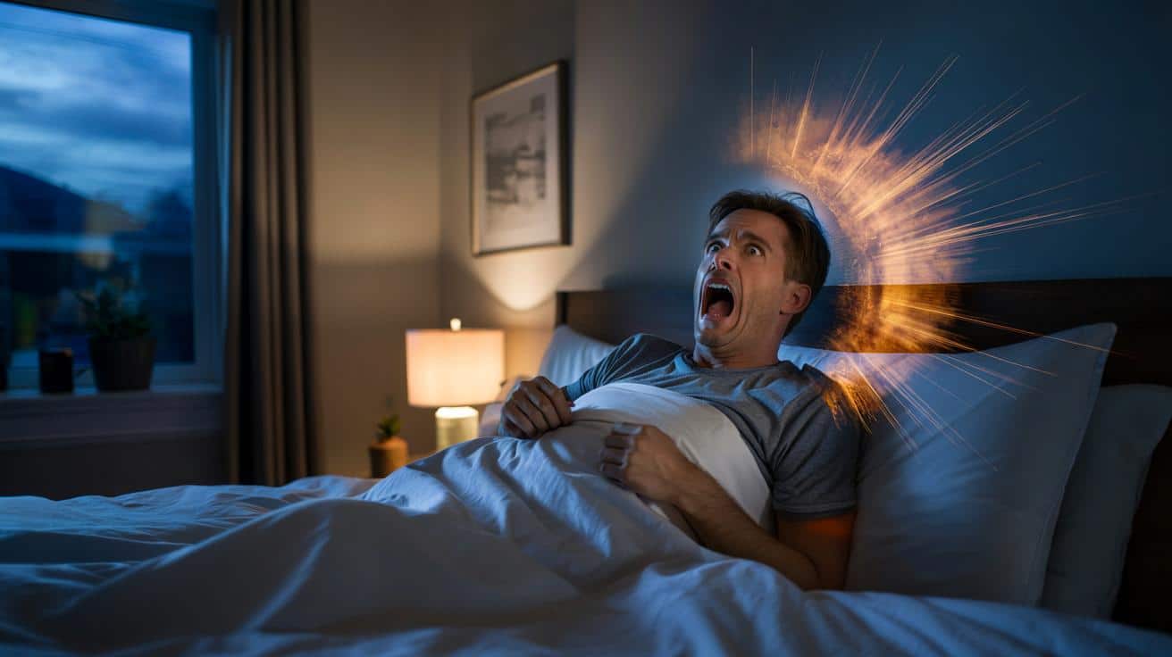 Budzi cię nagły huk przy zasypianiu? To może być rzadki syndrom