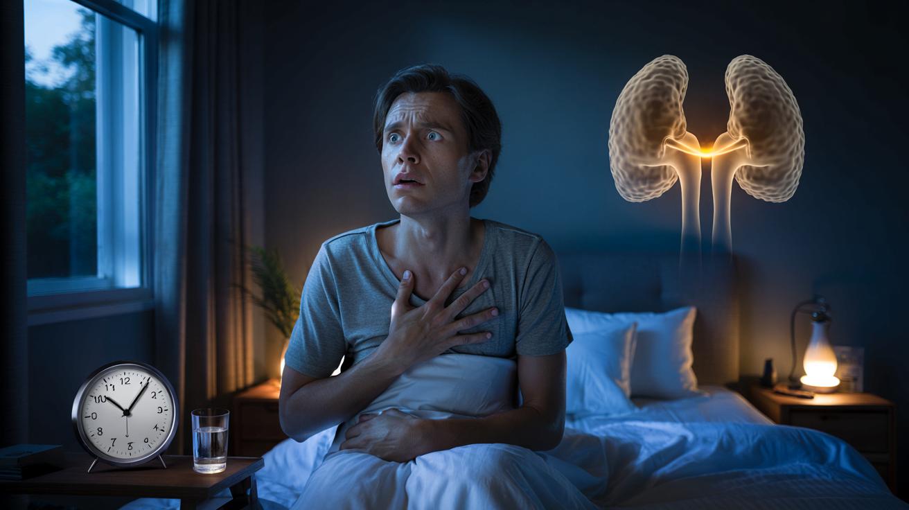 Budzi cię nocą 2–4? Ten hormon wyrywa cię ze snu