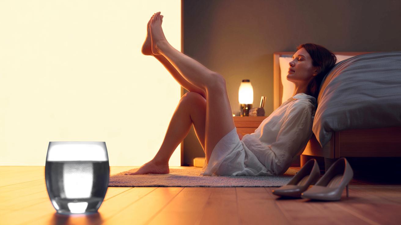 Budzisz się z ciężkimi nogami? Ten wieczorny trik może cię uratować