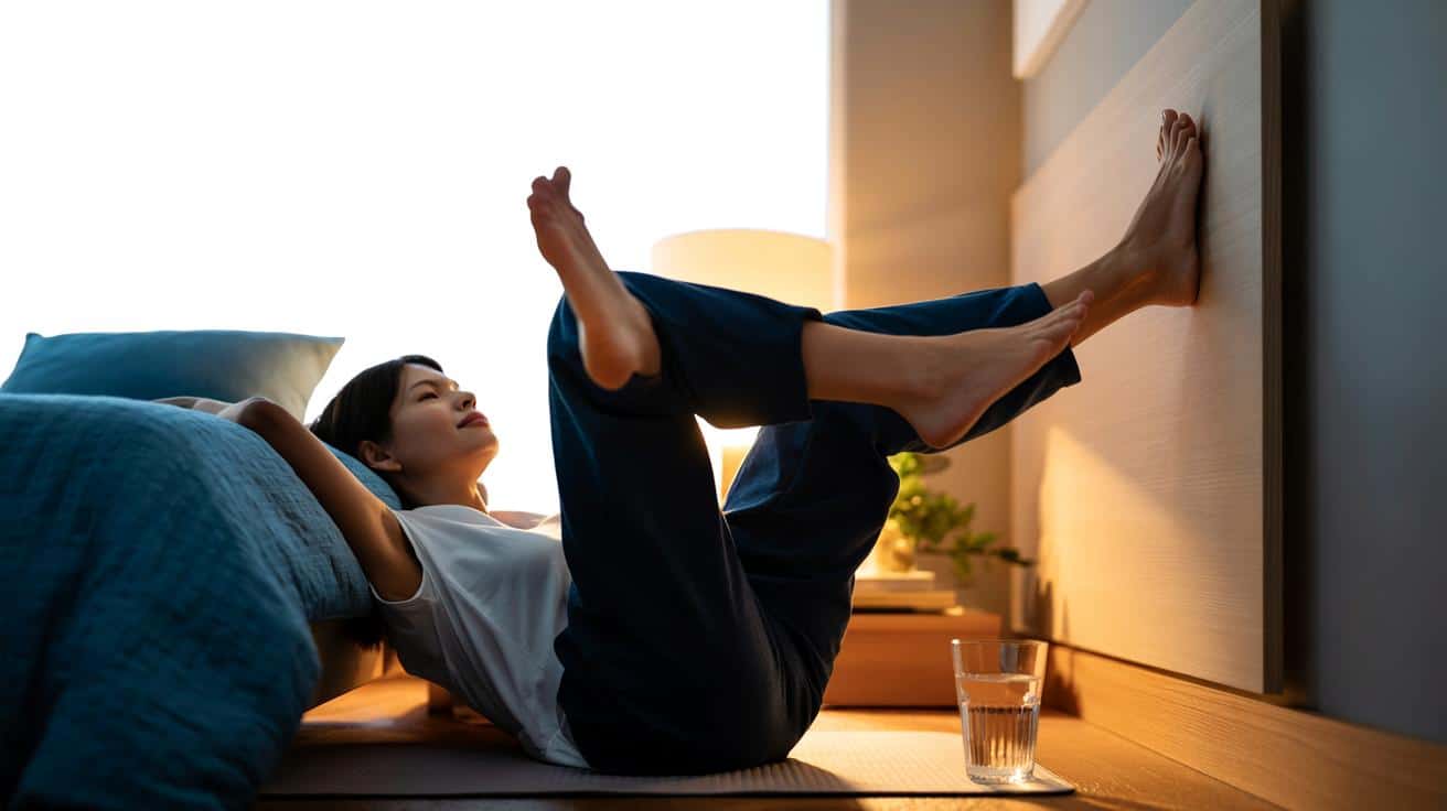 Budzisz się z ciężkimi nogami? Wieczorny rytuał 10 minut może je odciążyć