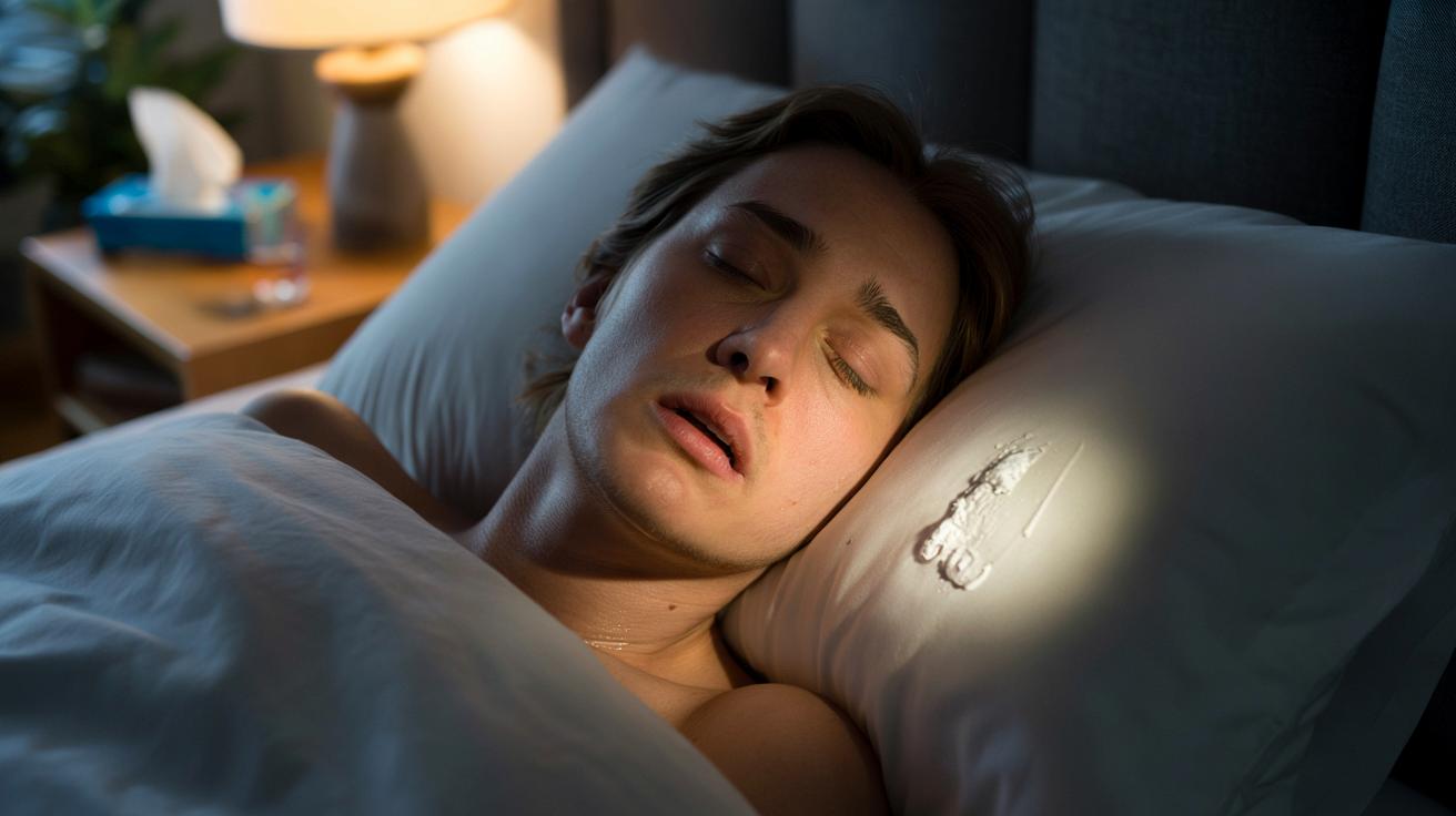 Budzisz się z mokrą poduszką? Sprawdź, co mówi o tym ślinienie w nocy