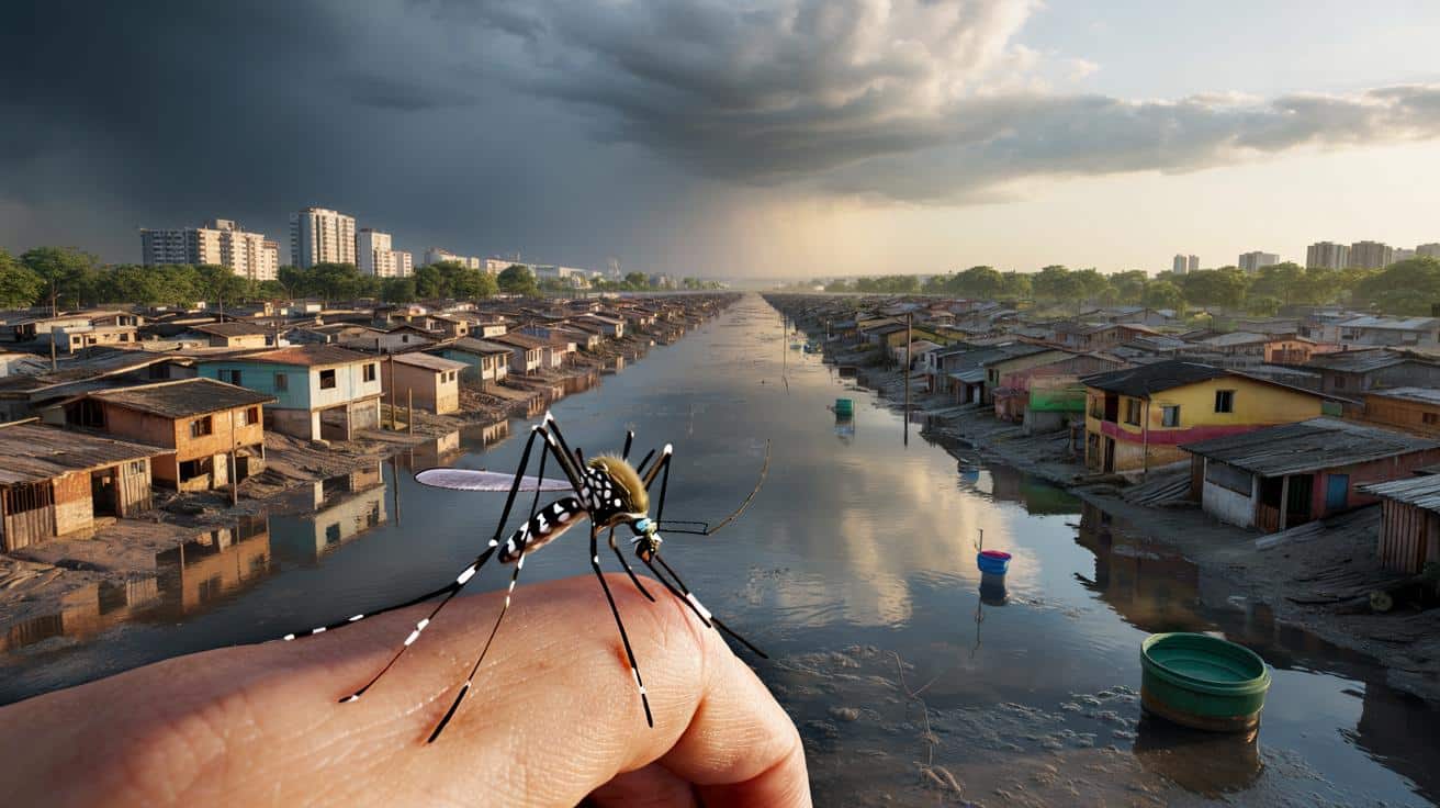Burze napędzane przez klimat podsycają epidemię dengu. Czy Polska jest bezpieczna?