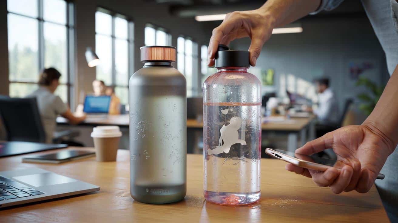 Dlaczego wiele osób trzyma butelki z wodą wielokrotnego użytku bez dokładnego mycia