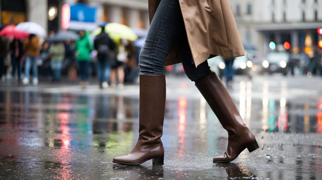 Ta para butów odmładza styl po 50-tce i ratuje w deszczu