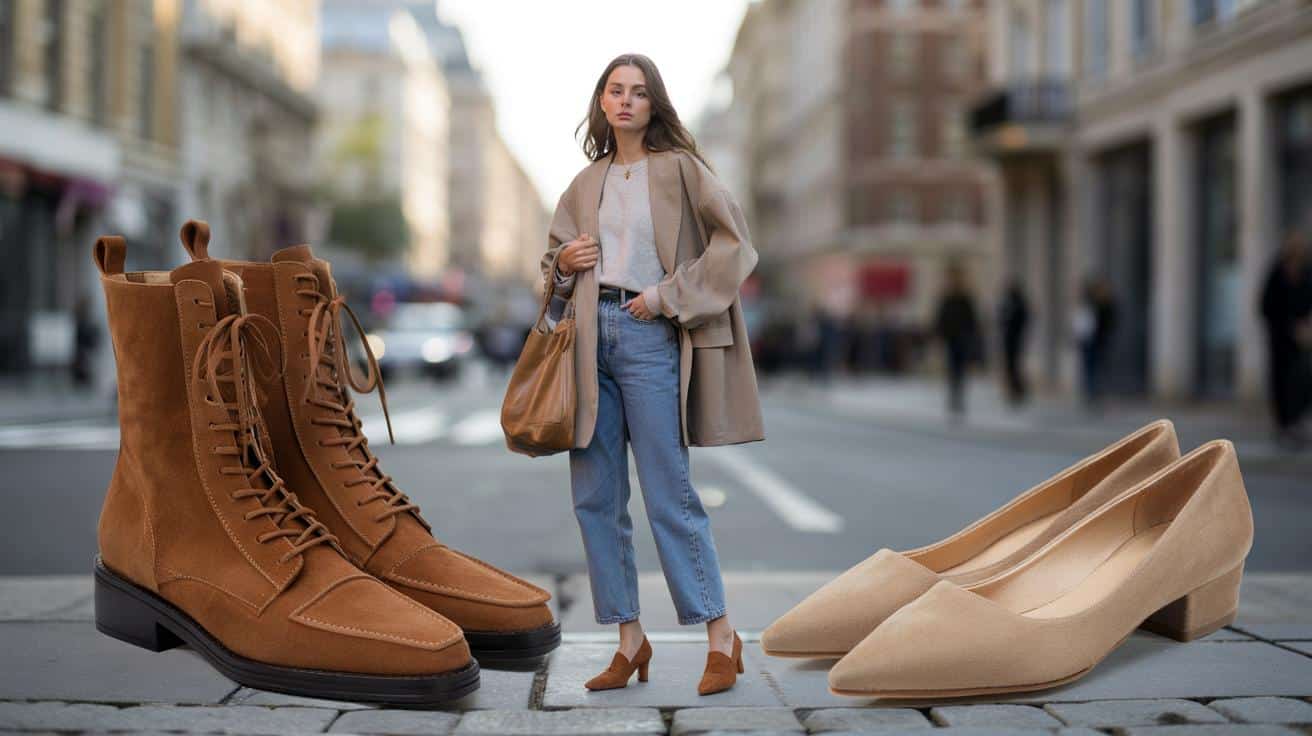 Buty z zamszu wracają do łask. Ten model odmładza każdą stylizację