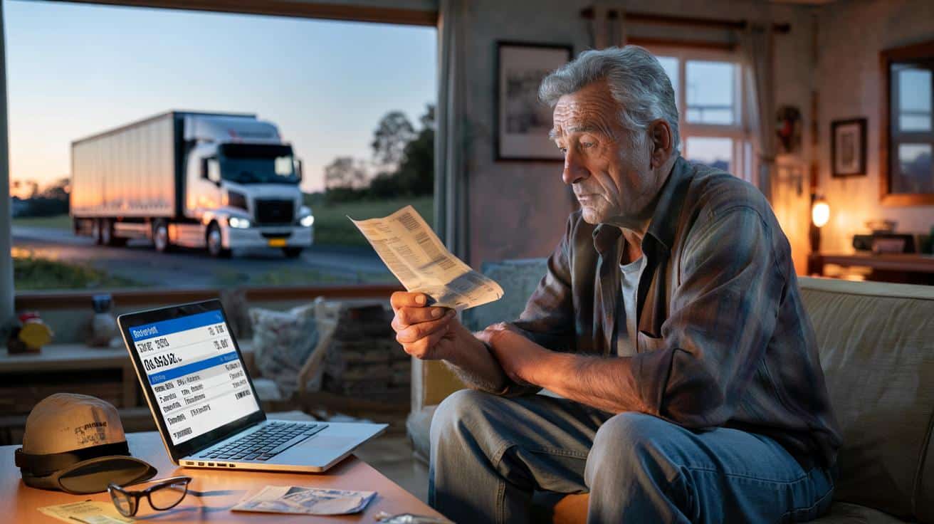 „Byłem kierowcą ciężarówki całe życie”. Tyle dostaje dziś na emeryturze