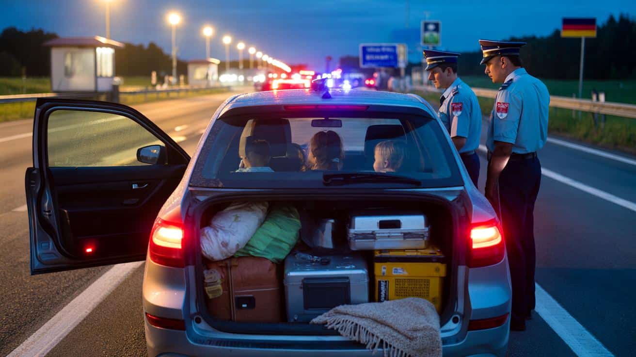 Były celnik na granicy polsko-niemieckiej opisuje co w bagażu powoduje zawsze dodatkową kontrolę i jak wyglądają pierwsze 30 sekund decyzji o zatrzymaniu samochodu