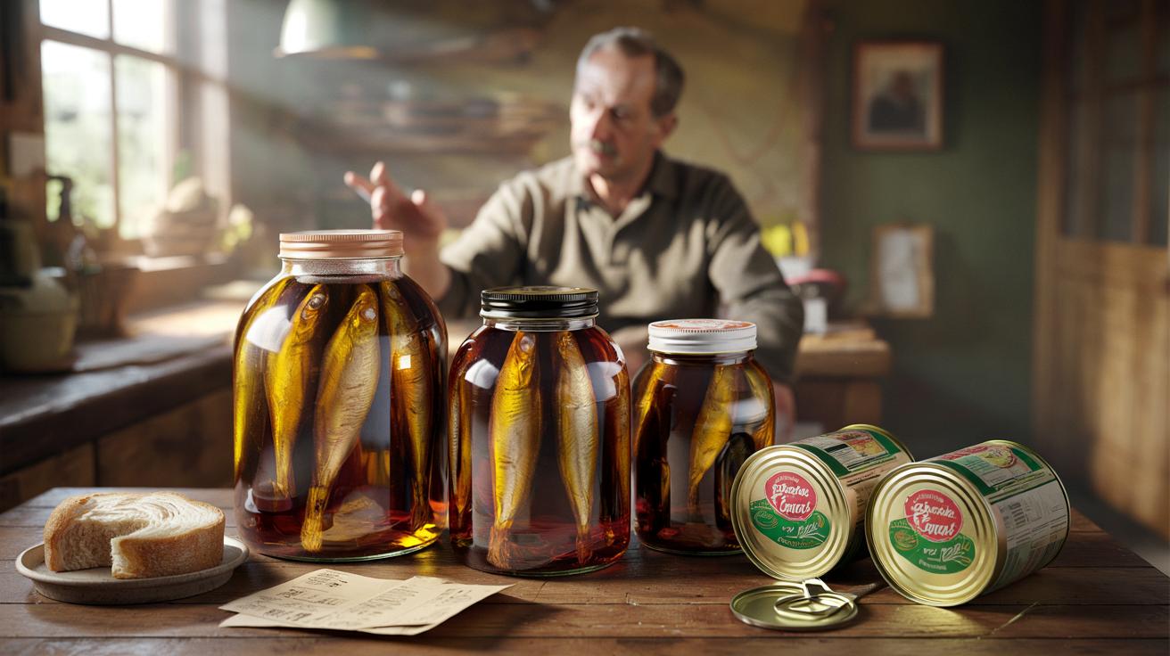 Były pracownik polskiej firmy produkującej konserwy rybne ujawnia, dlaczego szproty w oleju mają różny kolor zalewy i co ten detal mówi o jakości produktu, a nie o cenie czy marce z etykiety