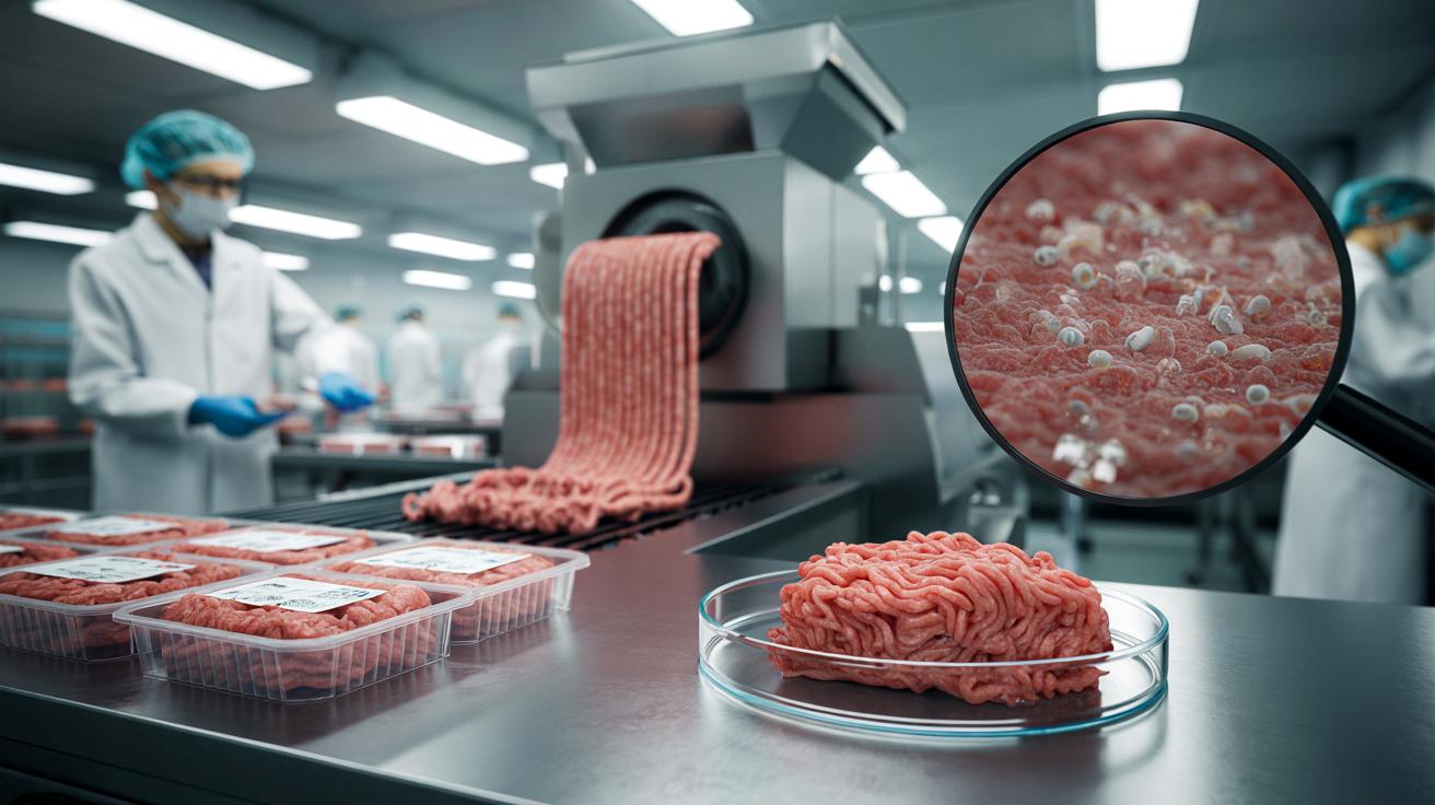 Były pracownik zakładu mięsnego opisuje jak wygląda mięso mielone z supermarketu pod mikroskopem i dlaczego etykieta z napisem świeże mielone może być drukowana dzień po wyprodukowaniu