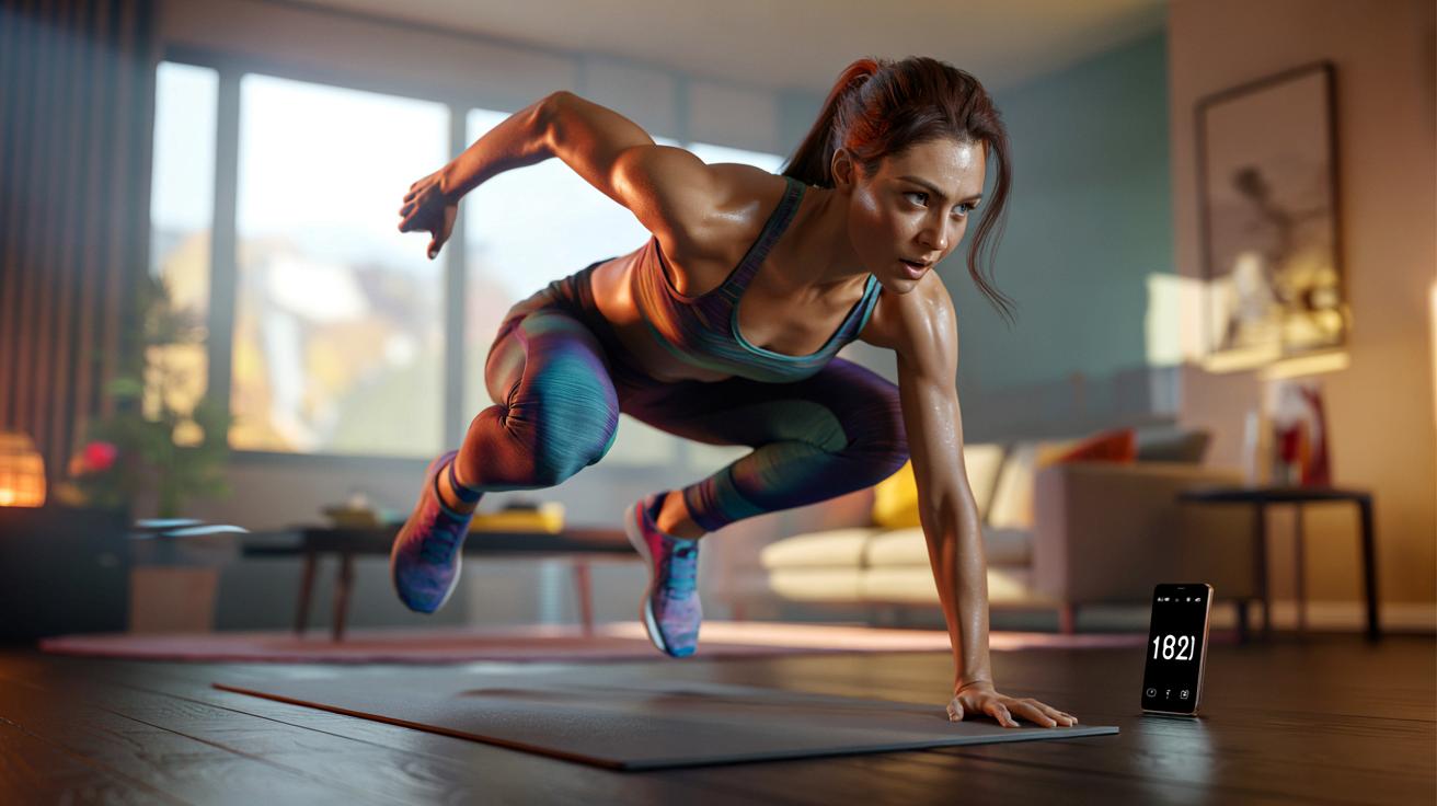 Cardio challenge w domu: 6‑minutowy trening, który naprawdę podnosi tętno