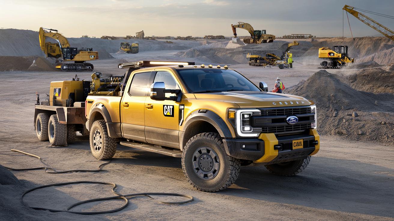 Caterpillar wchodzi do motoryzacji. Nowy potężny pick-up tylko dla wybranych