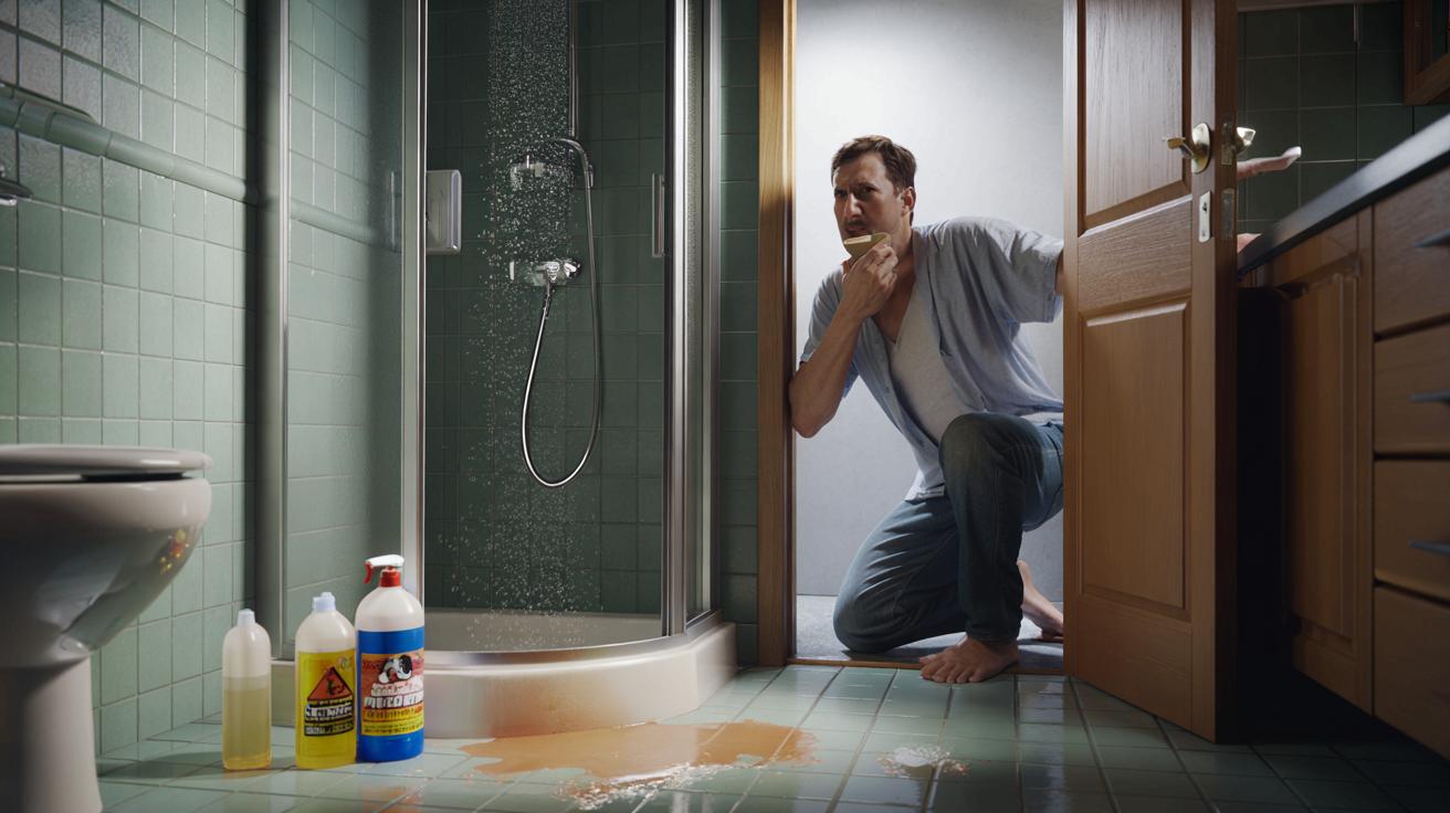 Chciał wysprzątać łazienkę, trafił do szpitala. Groźna mieszanka środków czystości