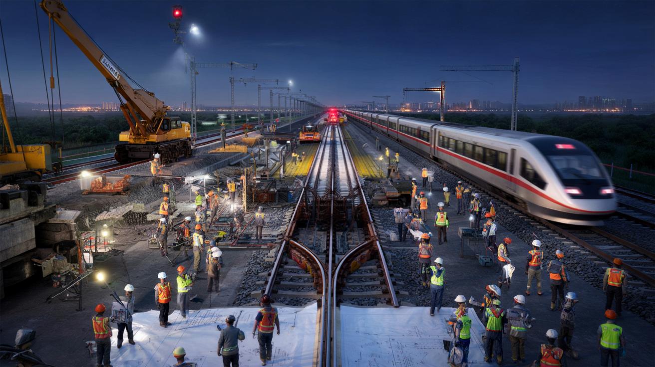 Chińczycy w 9 godzin skrócili podróż pociągiem z 7 do 1,5 godziny