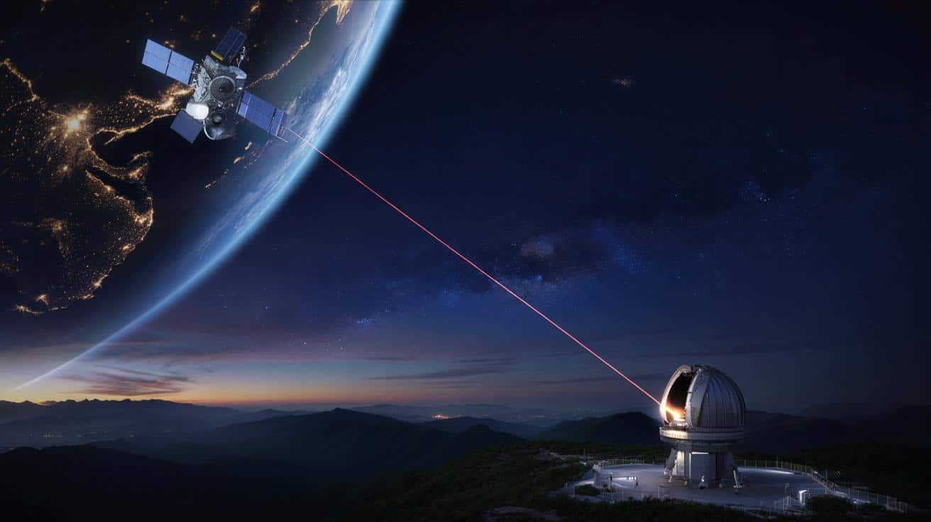 Chiński satelita laserem zawstydził Starlink. Gigabit z 36 tys. km