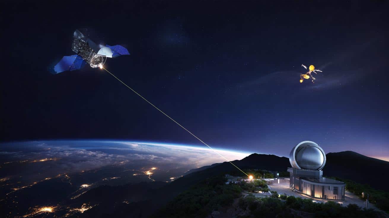 Chiński satelita laserowy zawstydza Starlink. Gigabit z 36 tys. km mocą… nocnej lampki