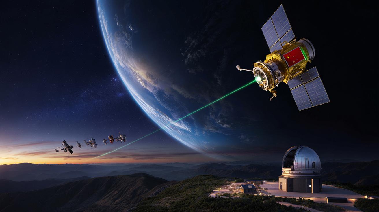 Chiński satelita laserowy zawstydza Starlink. Tylko 2 W mocy i kosmiczna prędkość