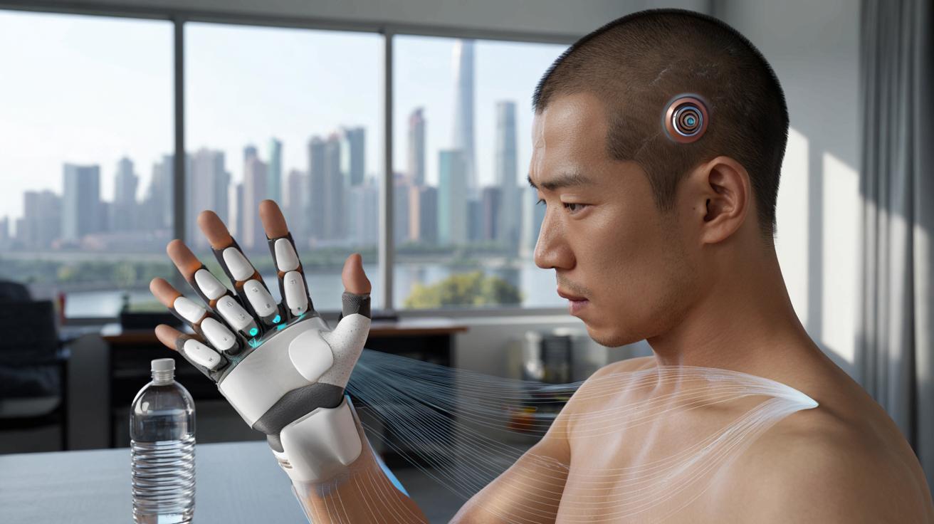 Chiny wyprzedzają Neuralink: pierwszy sprzedawany implant mózgu dla sparaliżowanych