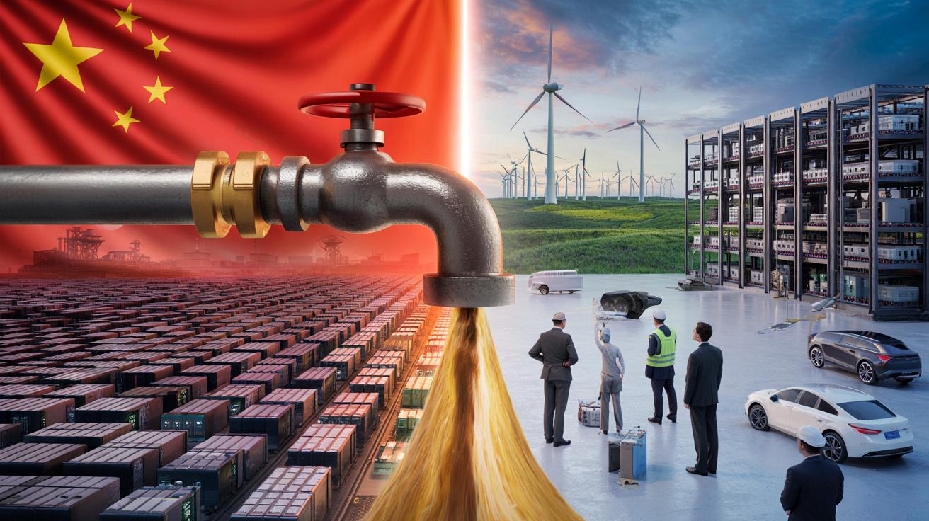 Chiny zakręcają kurek z tanimi bateriami. Zachód został bez planu B