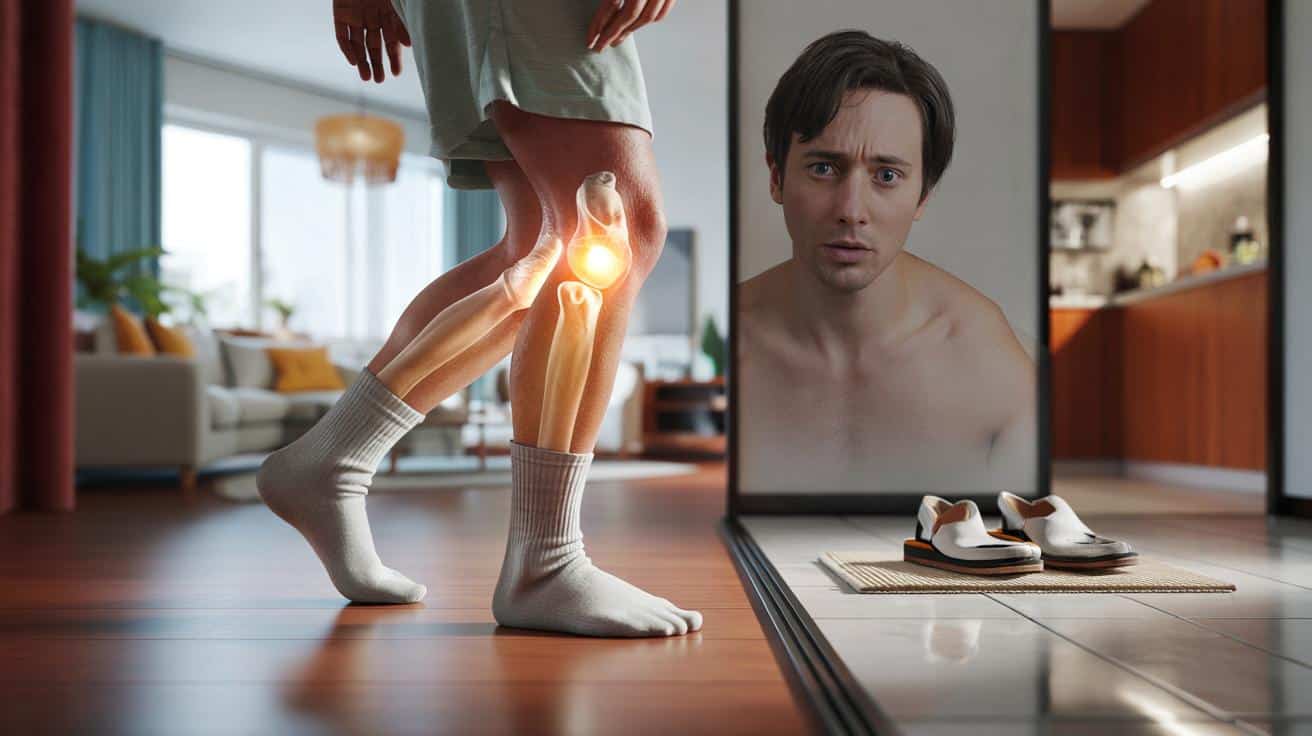 Dlaczego chodzenie po domu w skarpetkach może powoli niszczyć twoje stawy