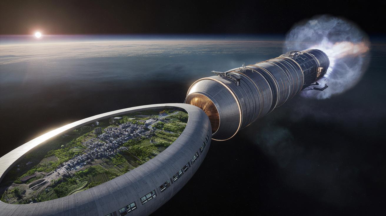 Chrysalis: kosmiczny „statek miasto”, który ma zabrać ludzi poza Układ Słoneczny